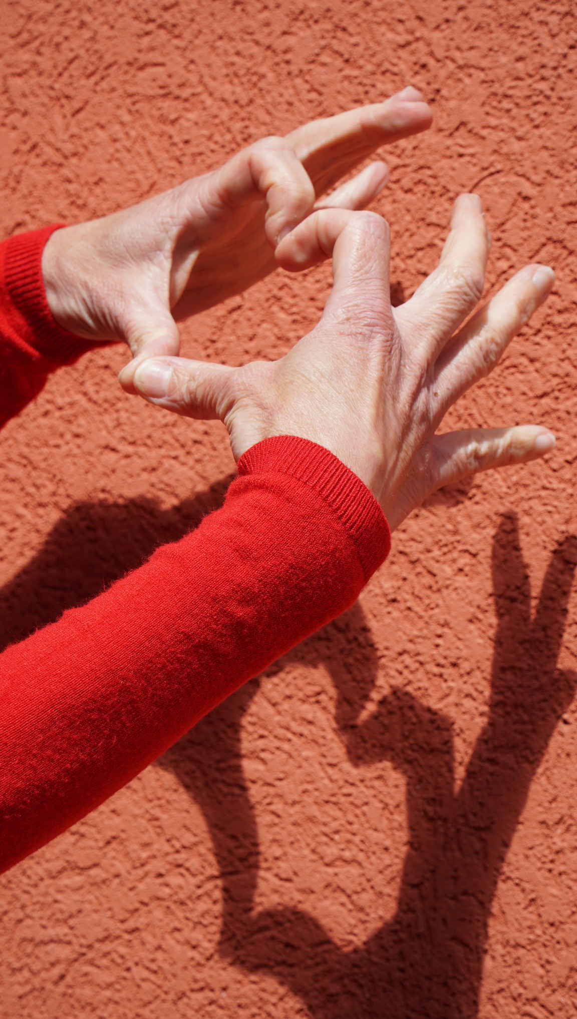 Un coeur avec les doigts