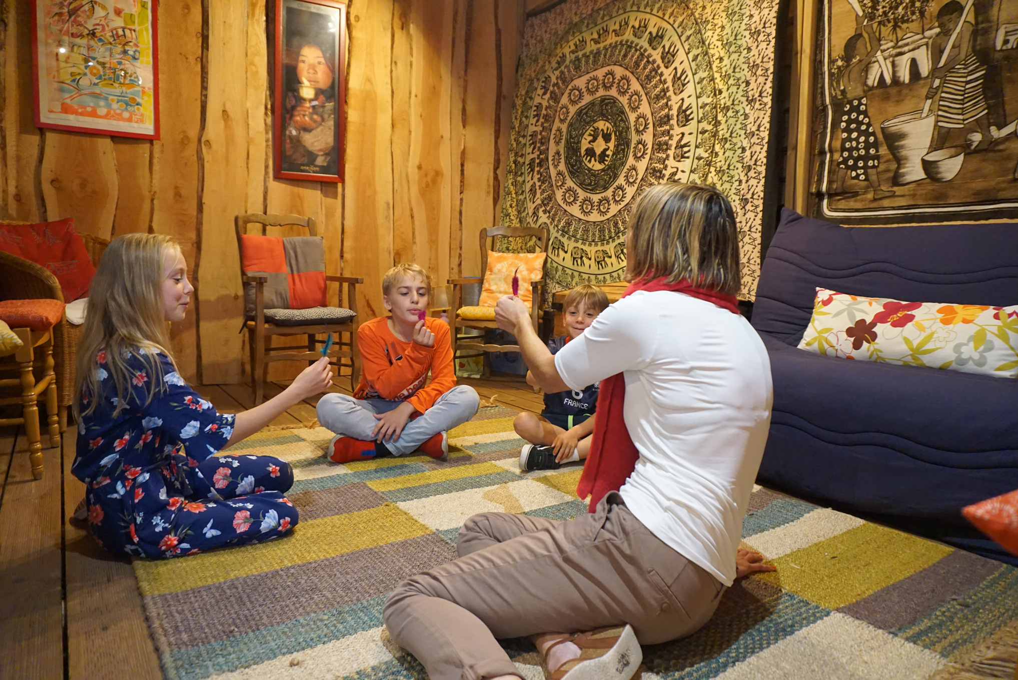 Une séance de Sophrologie avec des enfants
